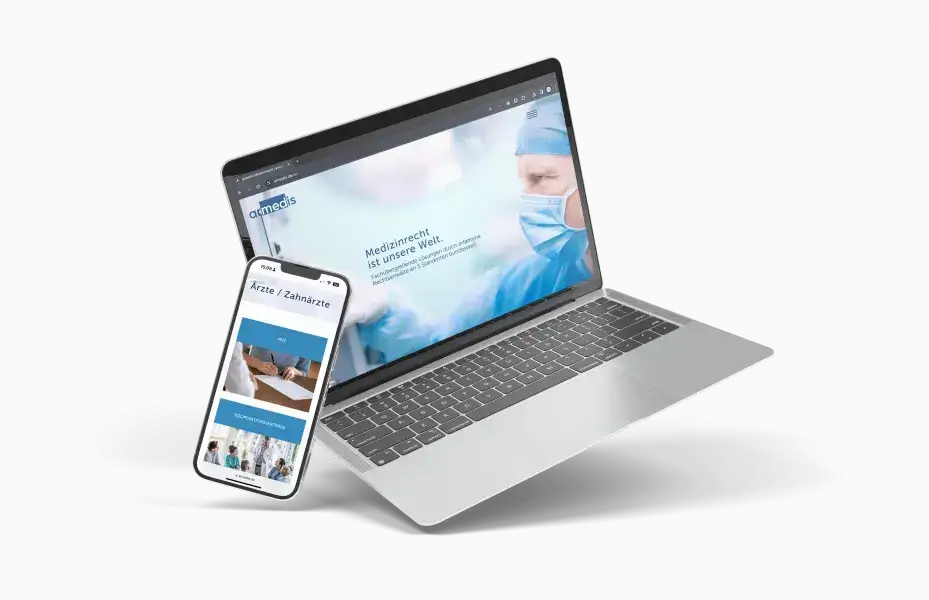 Armedis Law MacBook and iPhone Preview