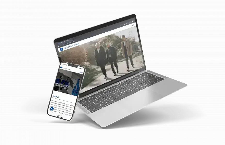Delheid Rechtsanw&auml;lte MacBook and iPhone Preview